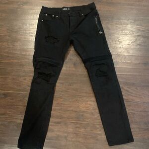 VIP Men's Black Skinny Jeans